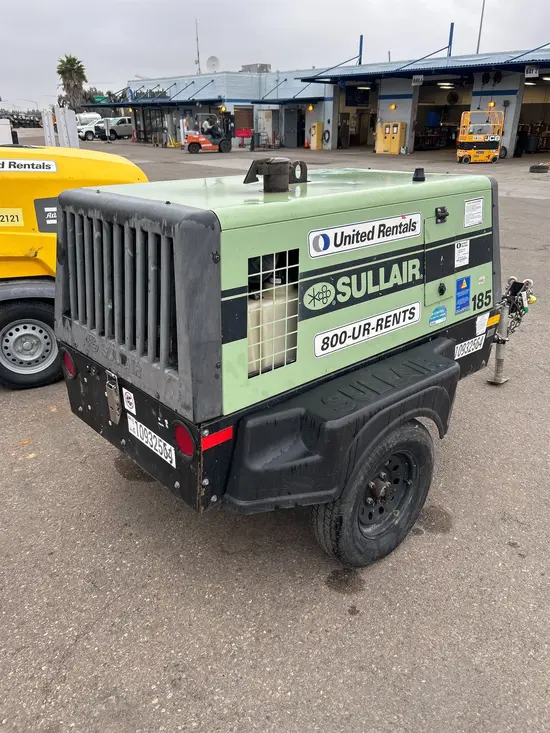 2019 Sullair 185DPQ-KU-T3 Air Compressor