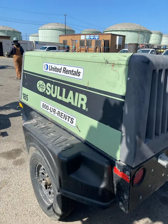 2019 Sullair 185DPQ-KU-T3 Air Compressor