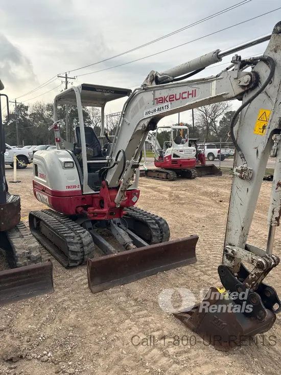 2019 Takeuchi TB235-2R Mini Excavator