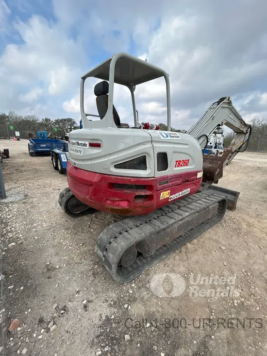 2018 Takeuchi TB260 Mini Excavator