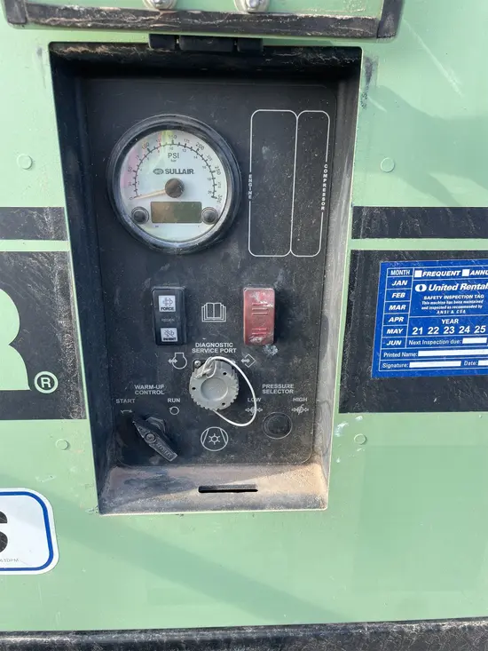 2019 Sullair 185DPQ-KU-T3 Air Compressor