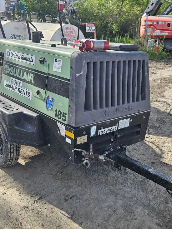 2019 Sullair 185DPQ-KU-T3 Air Compressor