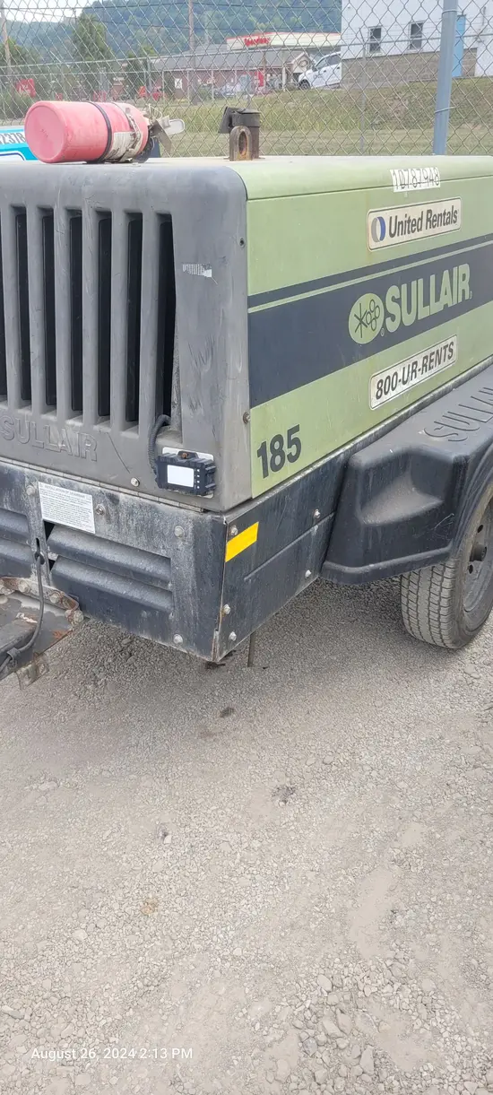 2018 Sullair 185DPQ-KU-T3 Air Compressor