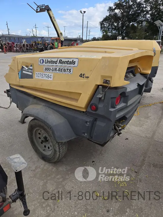 2018 Atlas Copco XAS185KD7 T4F Air Compressor