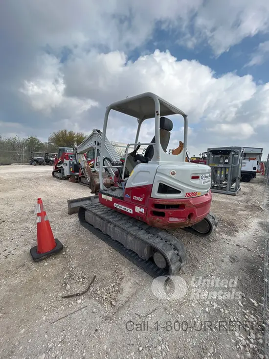 2018 Takeuchi TB260 Mini Excavator
