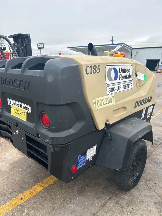 2019 Doosan C185WDO-T4F Air Compressor