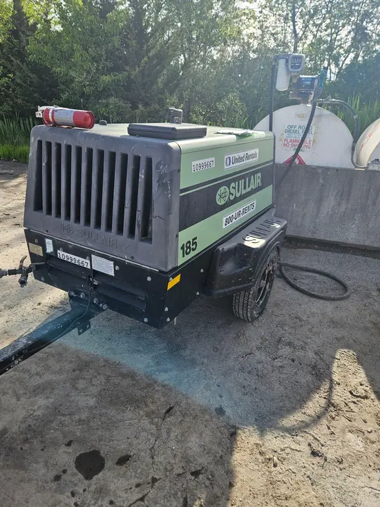 2019 Sullair 185DPQ-KU-T3 Air Compressor