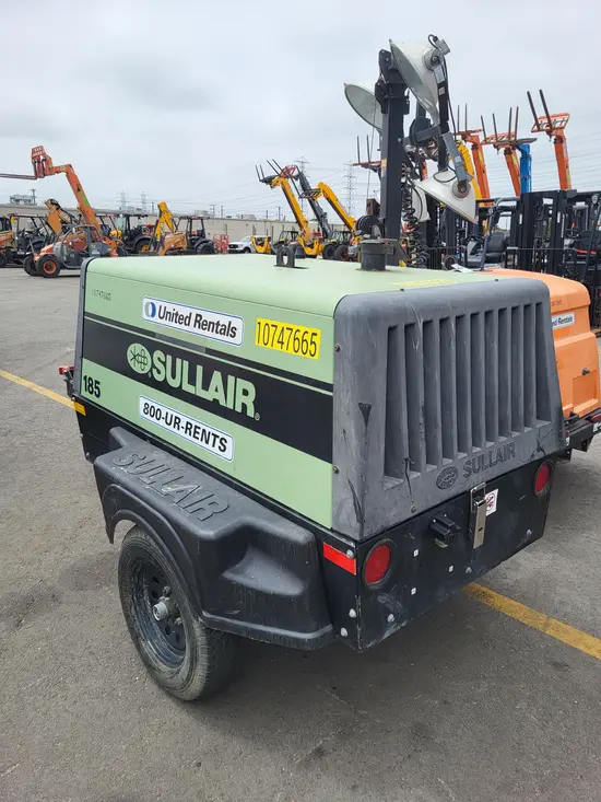 2018 Sullair 185DPQ-KU-T3 Air Compressor