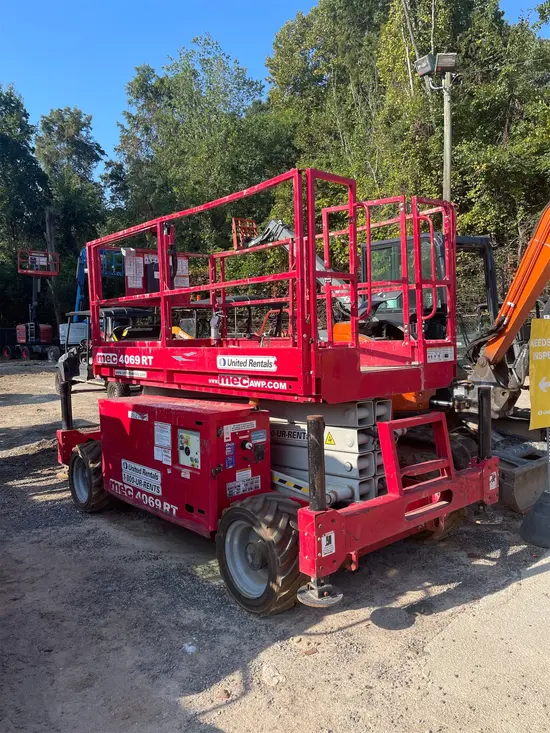 2017 MEC 4069RT Rough Terrain Scissor Lift