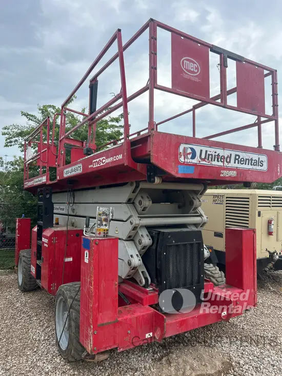2017 MEC 6092RT Rough Terrain Scissor Lift