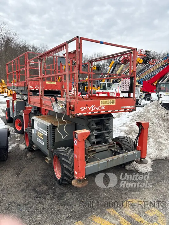 2017 Skyjack SJ6832RT Rough Terrain Scissor Lift