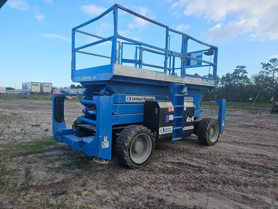 2018 Genie GS-4390 RT Rough Terrain Scissor Lift