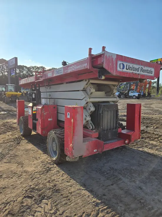 2017 MEC 6092RT Rough Terrain Scissor Lift