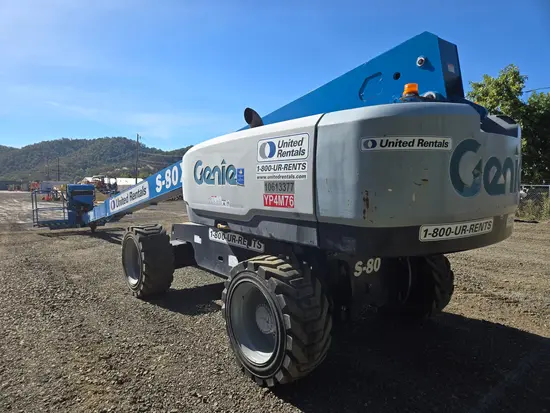 2017 Genie S-80X Boom Lift