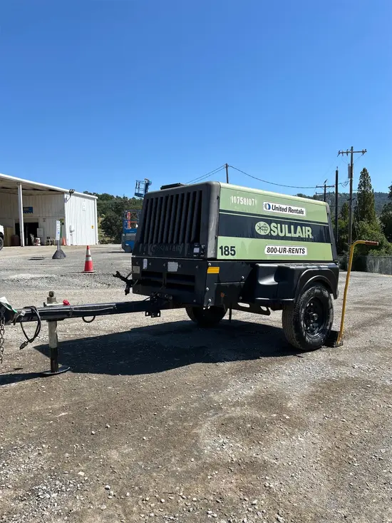 2018 Sullair 185DPQ-KU-T3 Air Compressor