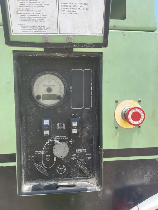 2019 Sullair 400HDPQ-CU Air Compressor