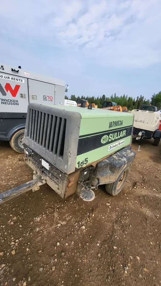 2018 Sullair 185 EDPQ Air Compressor