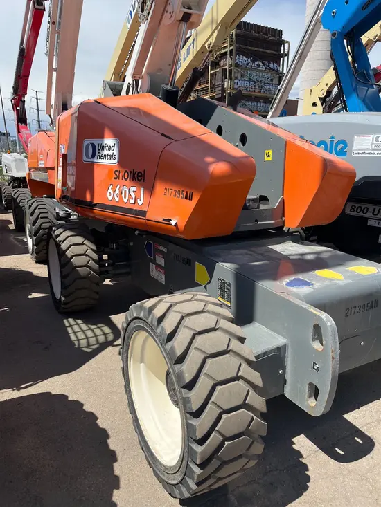 2018 Snorkel 660SJ Boom Lift
