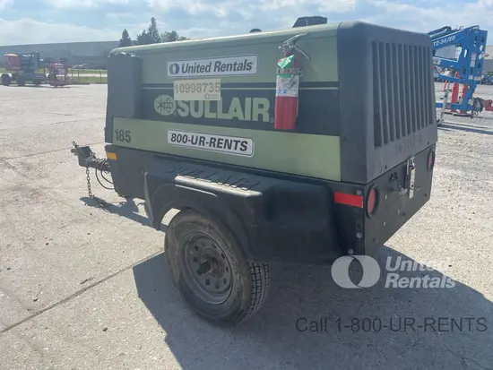 2019 Sullair 185DPQ-KU-T3 Air Compressor