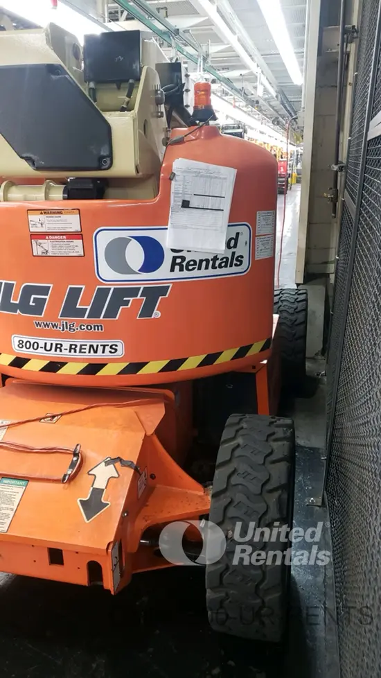 2021 JLG E450AJ Articulating Boom Lift