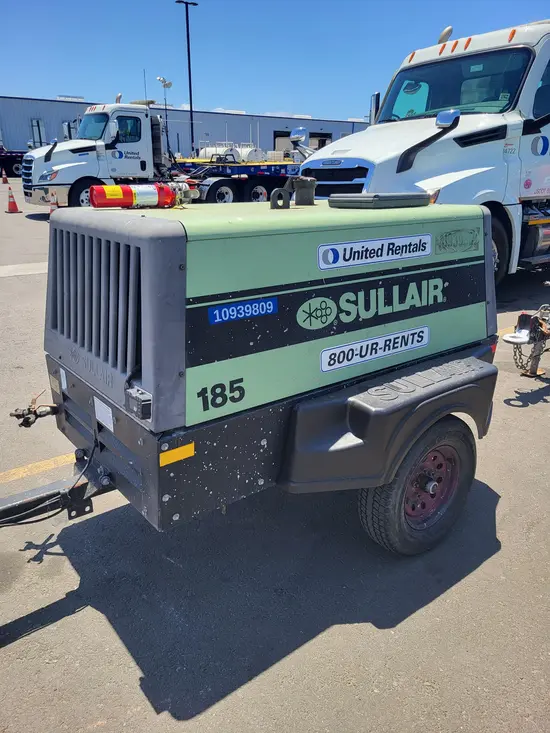 2019 Sullair 185DPQ-KU-T3 Air Compressor