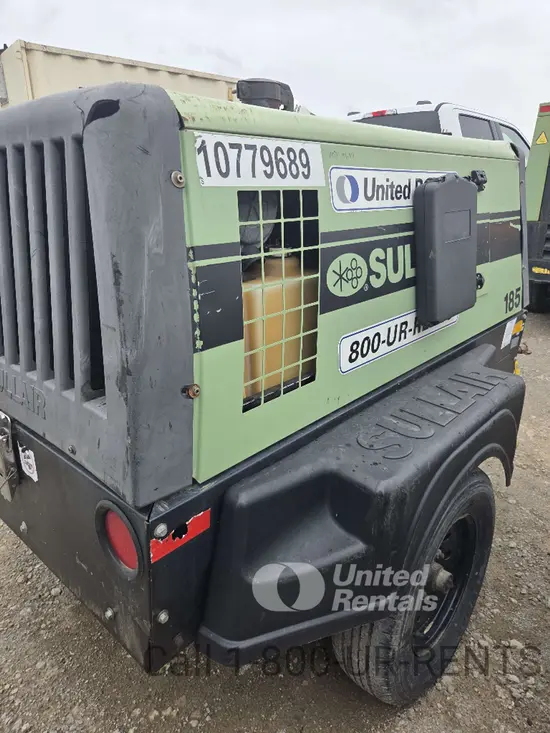 2018 Sullair 185DPQ-KU-T3 Air Compressor