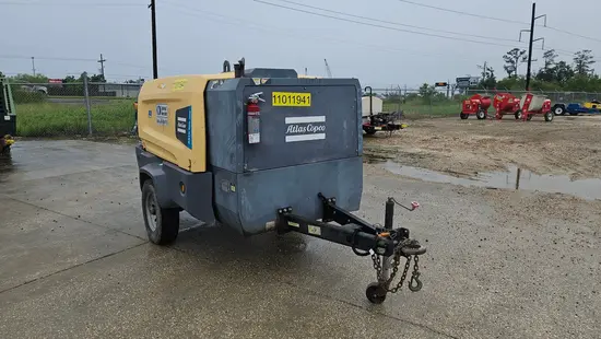 2019 Atlas Copco XATS 400 JD8FT4 Air Compressor