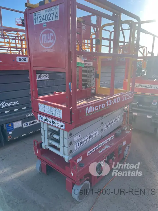 2021 MEC MICRO 13-XD Scissor Lift