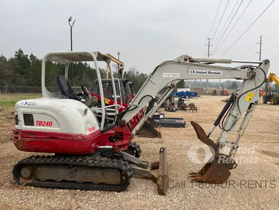 2021 Takeuchi TB240 Mini Excavator