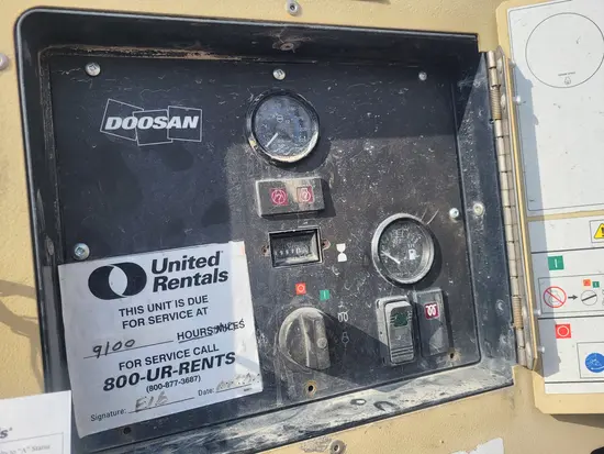 2017 Doosan P425WJD-IQ-T3 Air Compressor