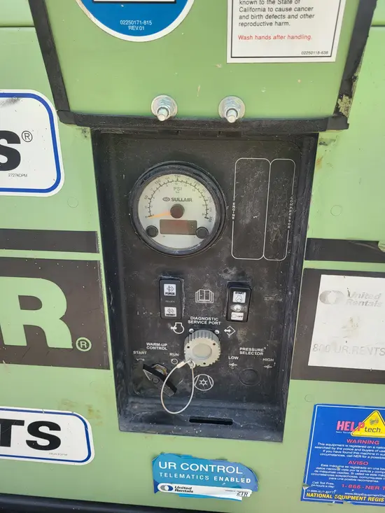 2019 Sullair 185DPQ-KU-T3 Air Compressor