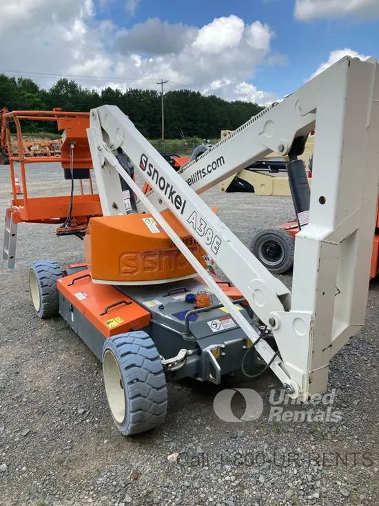 2018 Snorkel A38E Articulating Boom Lift