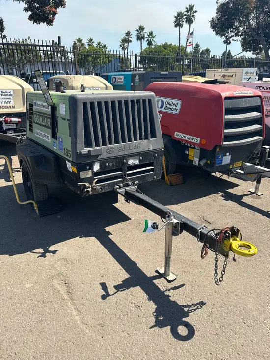 2018 Sullair 185DPQ-KU-T3 Air Compressor