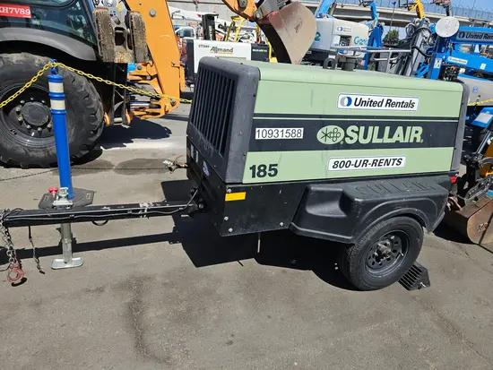 2019 Sullair 185DPQ-KU-T3 Air Compressor