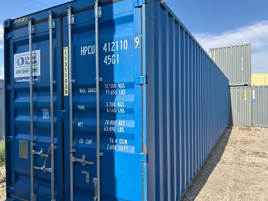 2021 Storage Containers 40HC 40 ft Storage Container