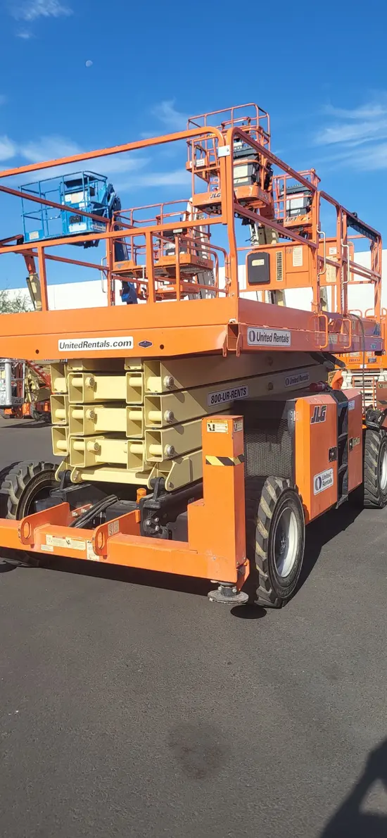 2018 JLG 430LRT Rough Terrain Scissor Lift