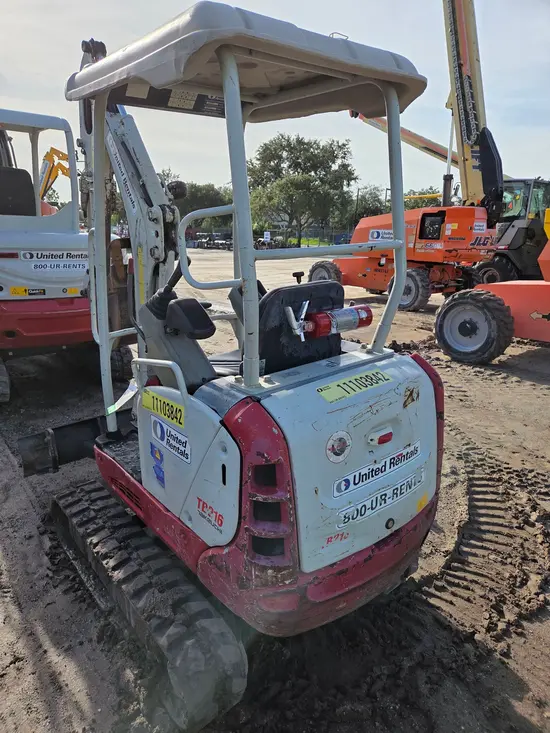 2020 Takeuchi TB216 Mini Excavator