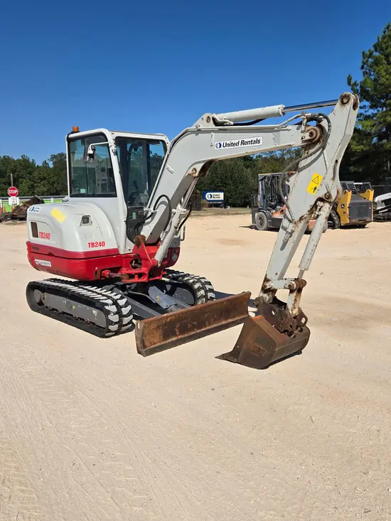 2021 Takeuchi TB240C Mini Excavator