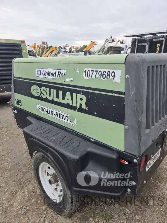 2018 Sullair 185DPQ-KU-T3 Air Compressor