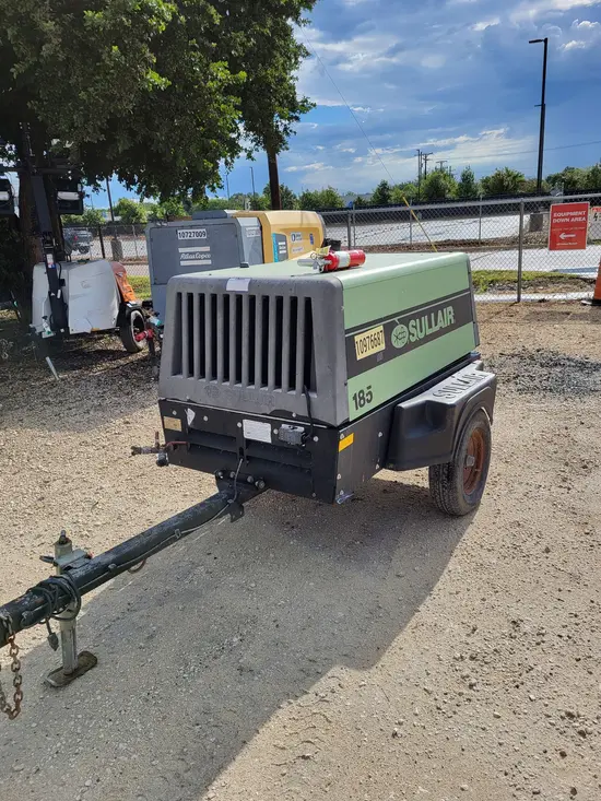2019 Sullair 185DPQ-KU-T3 Air Compressor