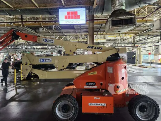 2021 JLG E450AJ Articulating Boom Lift