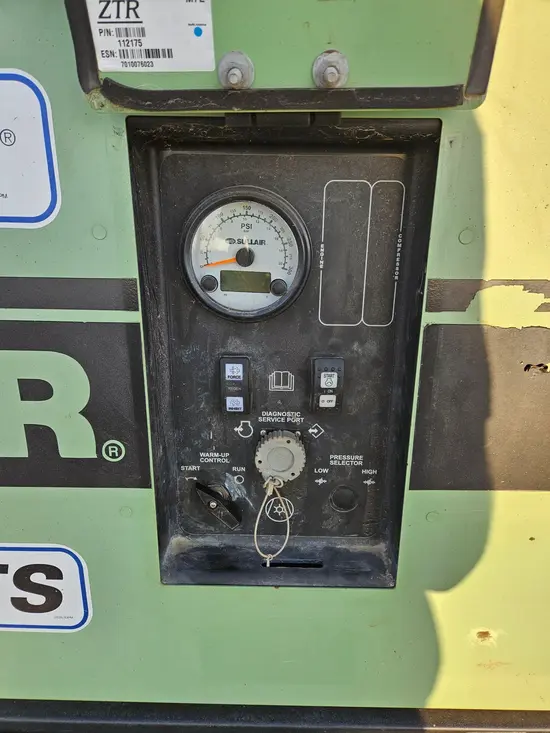 2018 Sullair 185DPQ-KU-T3 Air Compressor