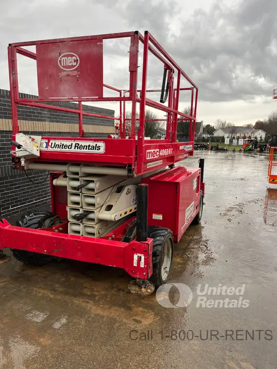 2017 MEC 4069RT Rough Terrain Scissor Lift
