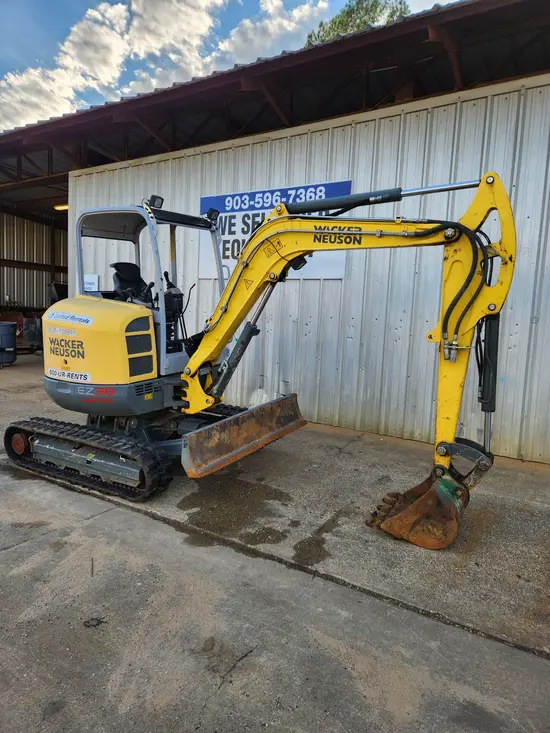 2019 Wacker Neuson EZ38 Mini Excavator