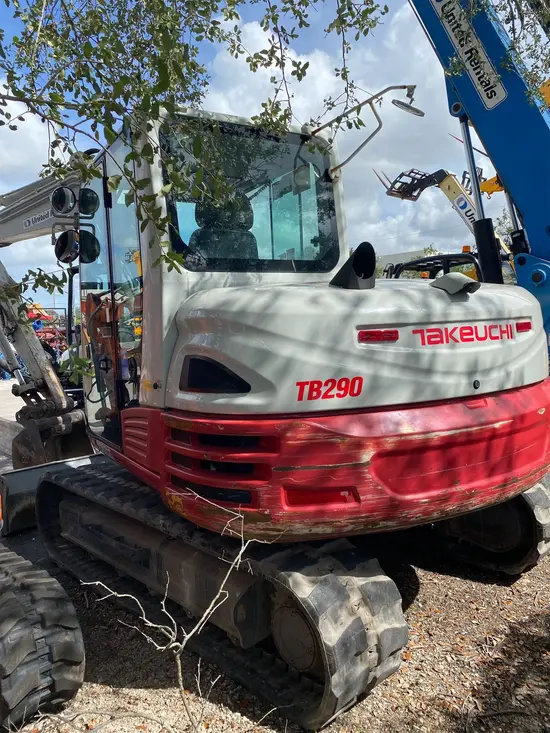 2018 Takeuchi TB290C Mini Excavator