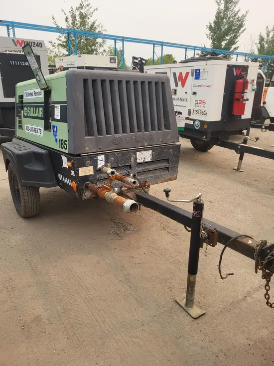 2018 Sullair 185DPQ-KU-T3 Air Compressor