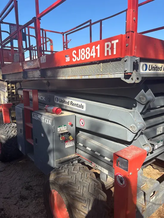2017 Skyjack SJ8841RT Rough Terrain Scissor Lift
