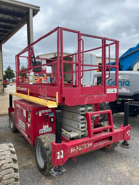 2017 MEC 4069RT Rough Terrain Scissor Lift