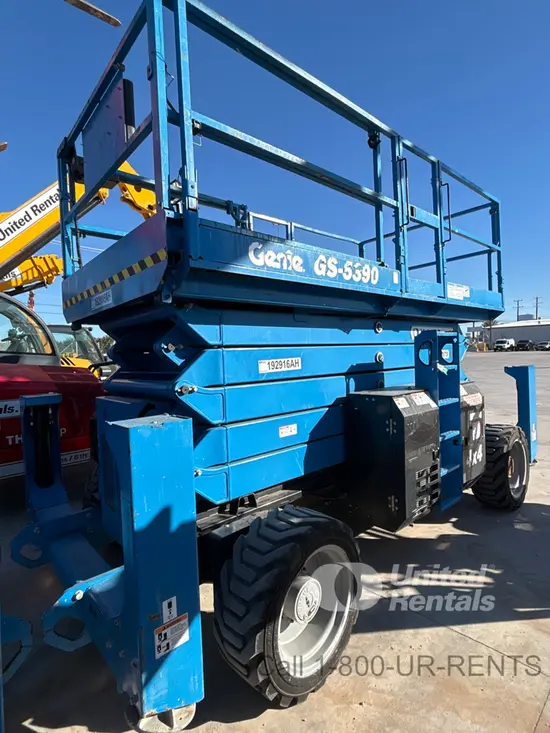 2017 Genie GS-5390 RT Rough Terrain Scissor Lift
