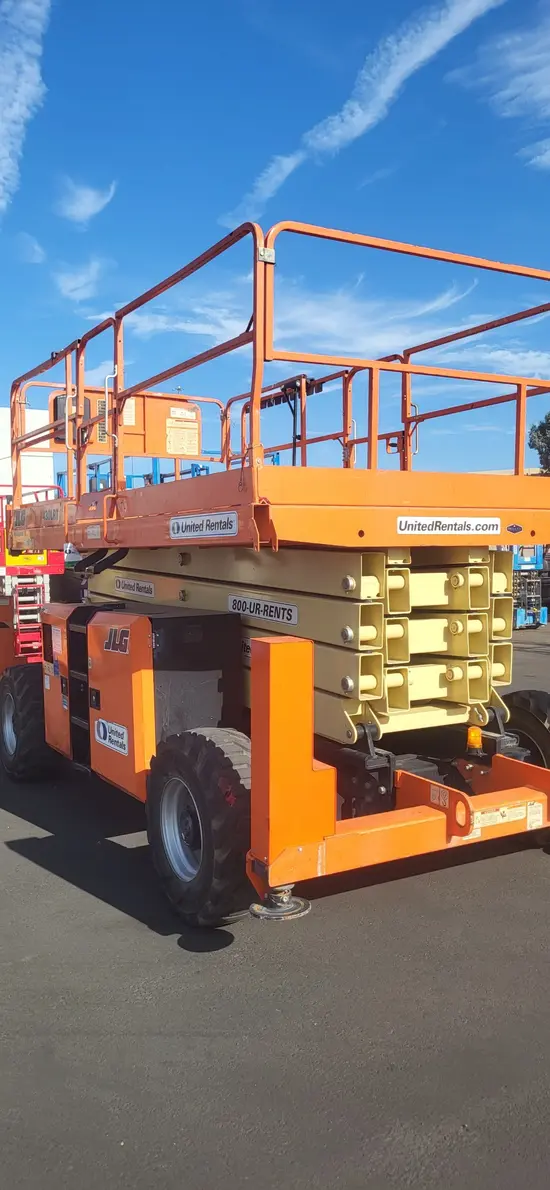 2018 JLG 430LRT Rough Terrain Scissor Lift